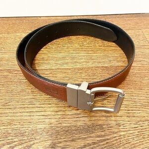Levis | Mens Brown Leather Belt Size 34/85